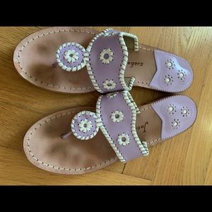 Jack Rogers Purple Sandals Size 10